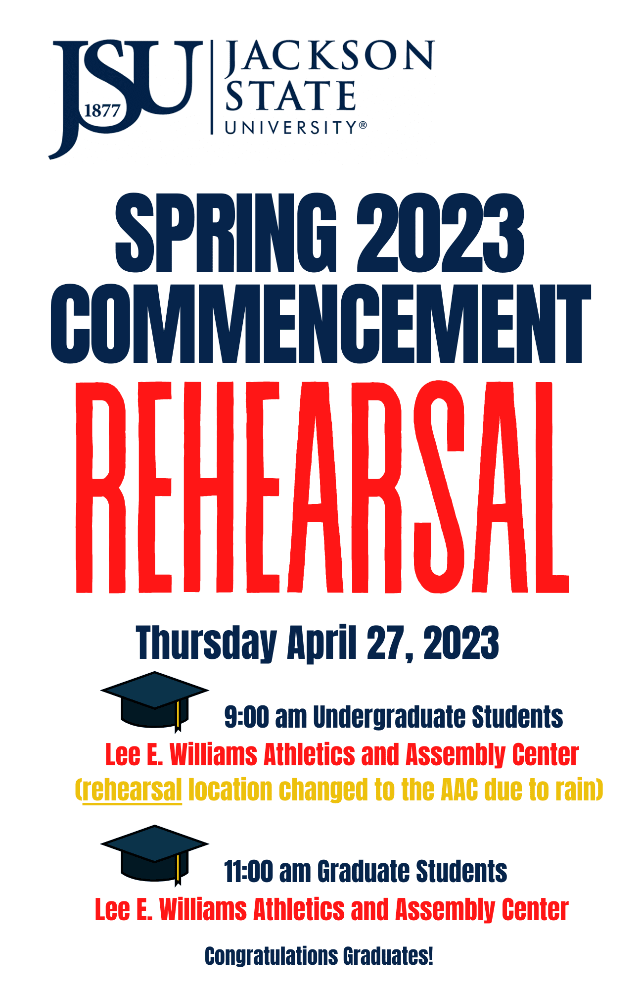 Jsu Commencement Exercises